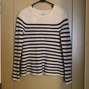 Madewell Sweater with Elbow Patch Detail